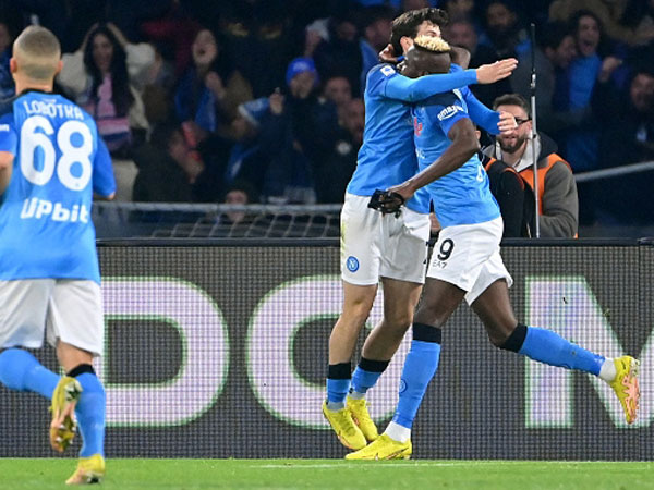 עד לשער השני של חביצ'ה קרבצאחליה (ALBERTO PIZZOLI/AFP via Getty Images)