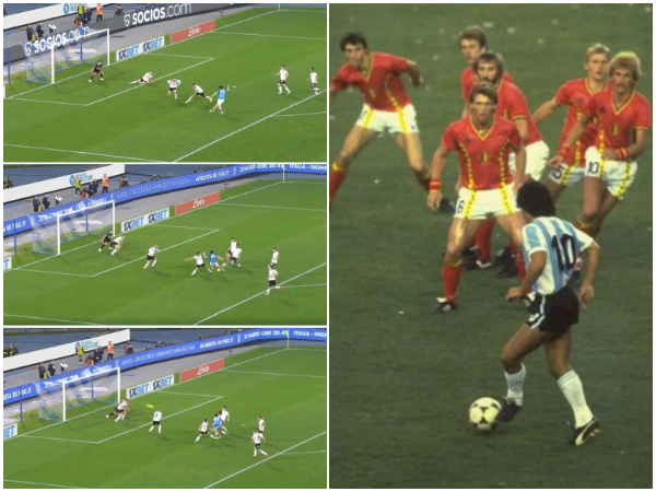 שיחק אותה מראדונה