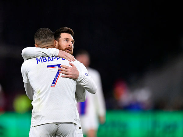 החיבור הטוב בצרפת. מסי ואמבפה (GETTY)
