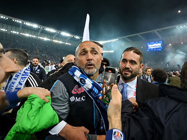 לוצ'יאנו ספאלטי. המאמן נחקק באותיות זהב בהיסטוריה של נאפולי (GETTY)