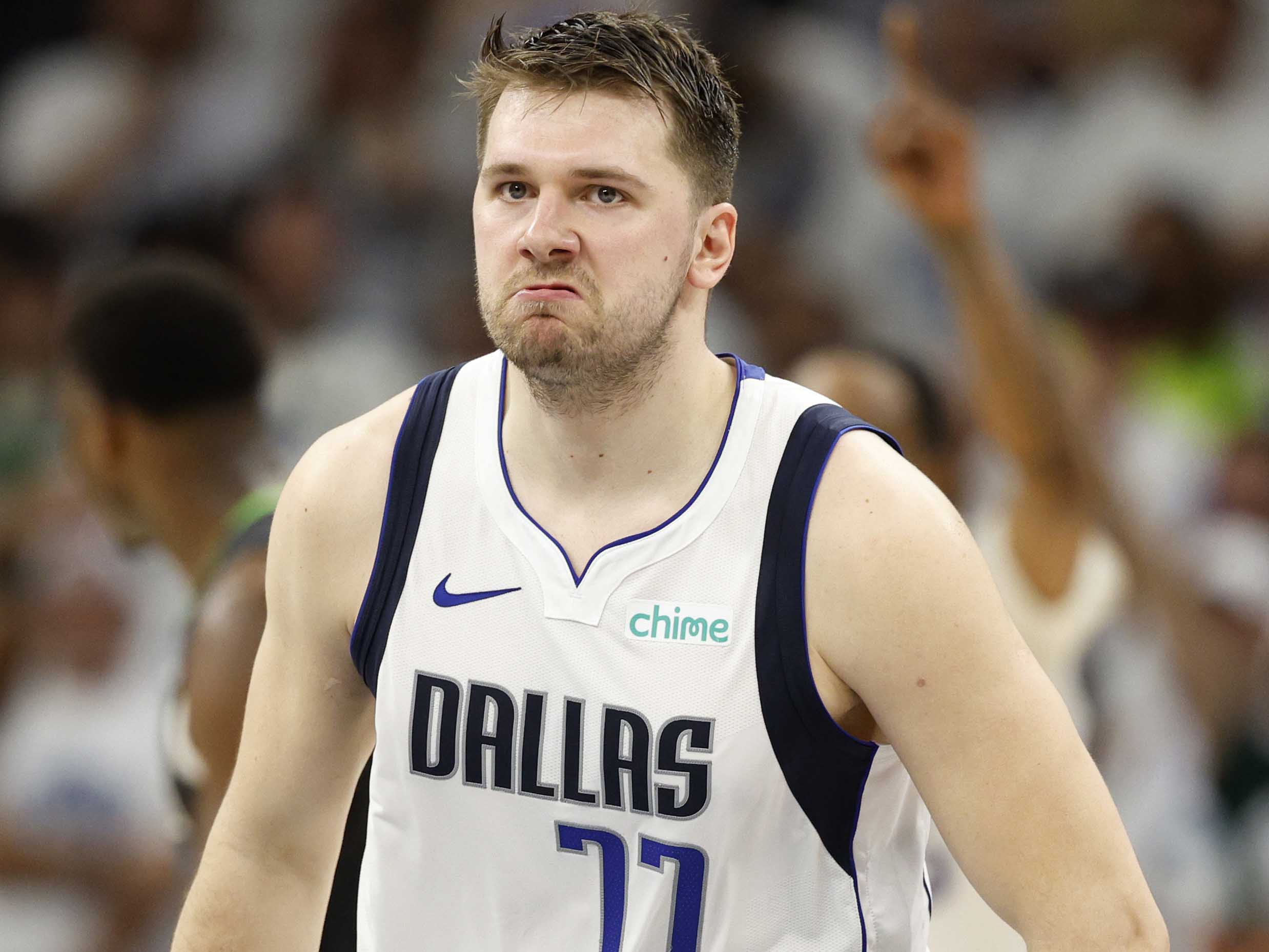 לוקה דונצ`יץ`. יזכה בתואר ה-MVP הראשון שלו? (Getty)