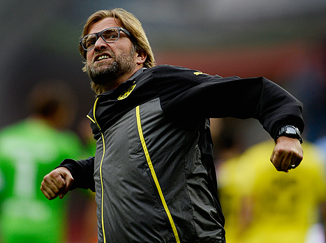 בארסה? תנו לו מלחמת בוץ והוא מאושר. קלופ (gettyimages)