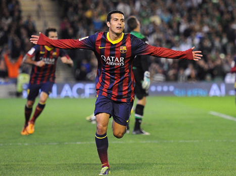 פדרו. שוב החזיר על הקרדיט שקיבל (GETTYIMAGES)