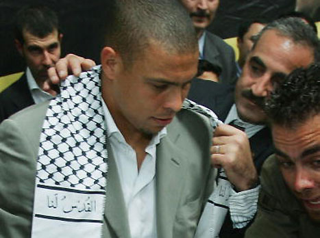 רונאלדו ביקר בגדה המערבית (gettyimages)