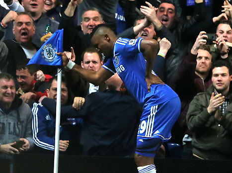 החגיגה של אטו. אפילו מוריניו השתעשע (gettyimages)