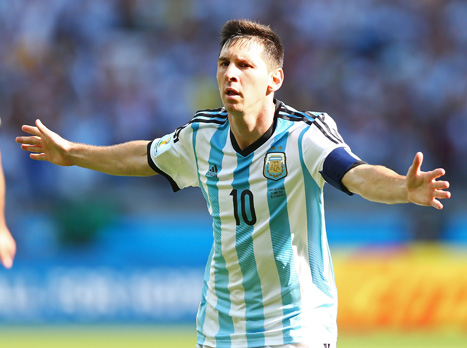 מסי, גונב את ההצגה? (GETTYIMAGES)