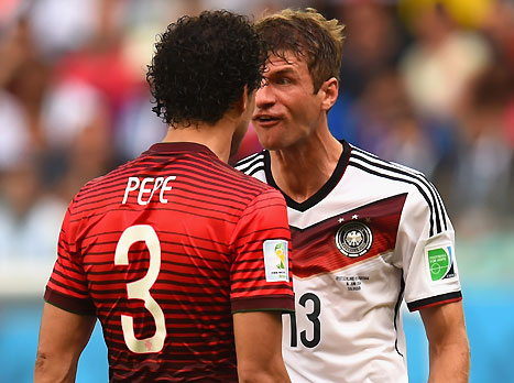 איזו שטות. פפה מול מולר (gettyimages)