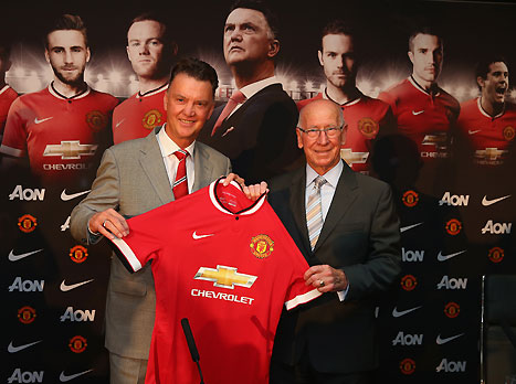 ברוך הבא לאולד טראפורד. ואן חאל (gettyimages)