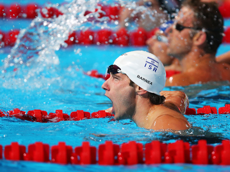 ברנע, גם הוא בחצי (GETTYIMAGES)