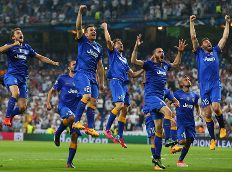 עוד חגיגה אחת? שחקני יובנטוס (gettyimages)