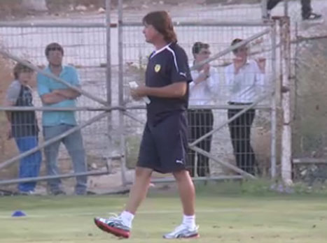 דראפיץ' באימון הבכורה