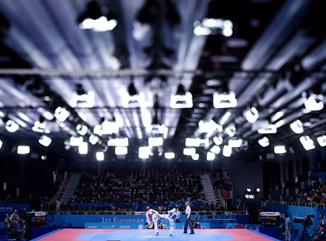 משחקי אירופה בבאקו (gettyimages)