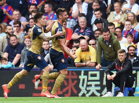 השער שלו לא החזיק מעמד הרבה זמן. ג'ירו חוגג (gettyimages)