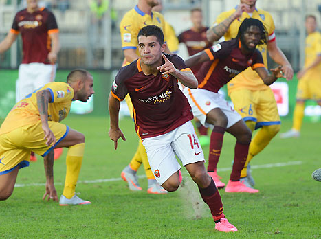 יאגו פאלקה, פתח את הניצחון של רומא (Gettyimages)