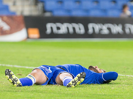ברק לוי לא מאמין שזה קורה לו (עודד קרני)