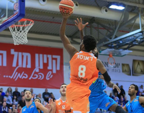 16 נק' של דוסון לא הספיקו (אודליה מטרי, מכבי ראשל"צ)