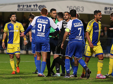 שחקני רמה"ש בוויכוחים עם חכמון (אלן שיבר)