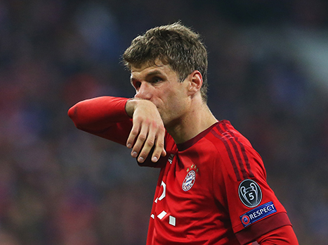 הפנים של מולר אומרות הכל. באיירן נכשלה (getty)