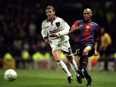 לואיס אנריקה מול סולשיאר. 3:3 סוער (getty)