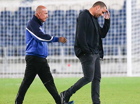 בן שמעון. "כשיש תוצאות לא טובות יש כתובת והיא המאמן" (דני מרון)