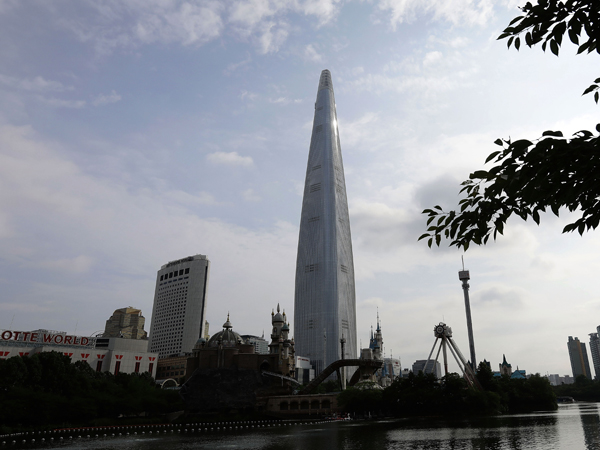 555 מטרים ו-123 קומות, סיאול סקיי (Getty)
