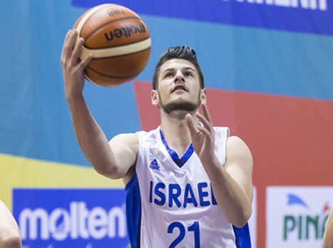 כישרון מבטיח. עמית עבו בנבחרת הנערים (איגוד הכדורסל)