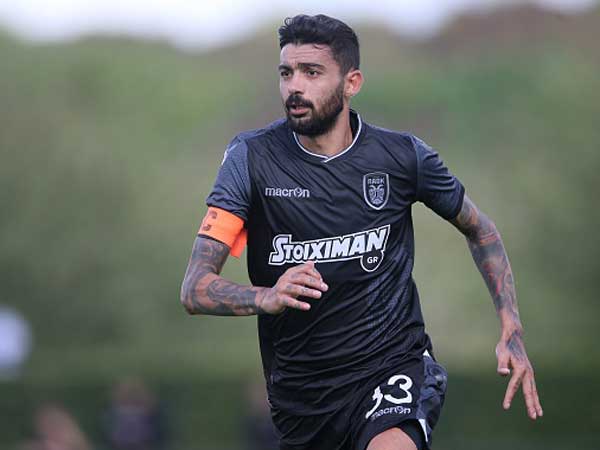 קלאוס בתקופתו בפאוק סלוניקי. חוזר ליוון (getty)