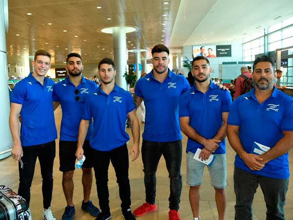 נבחרת הגברים בג'ודו (צילום: באדיבות הוועד האולימפי בישראל)