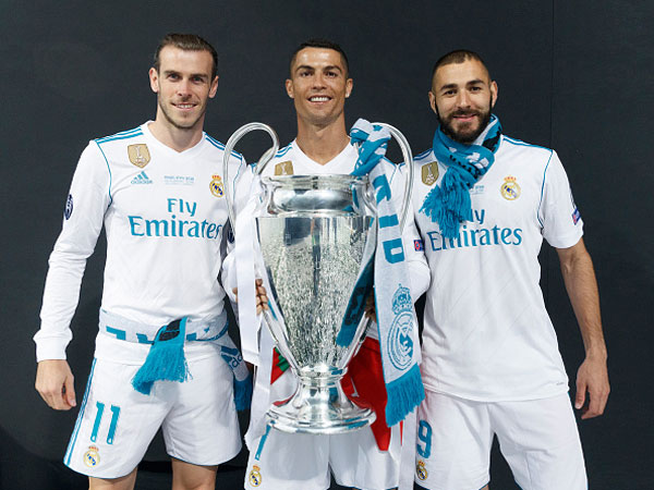 בנזמה, רונאלדו ובייל. הדבק? (Getty Images)