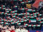 דגלי פלסטין וקריאות גנאי לווייסמן בספרד
