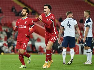 סלאח חוגג אתה שער הראשון (Getty)