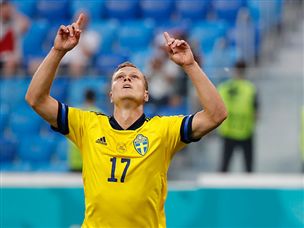 קלאסון קבע ניצחון של שבדיה בסופו של דבר (getty)