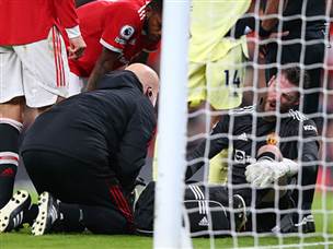 אירוע חריג בתחילת המשחק (getty)