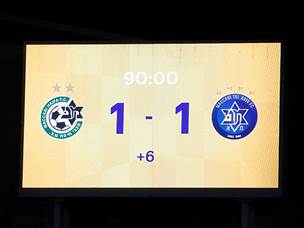 לוח התוצאות בסיום. משחק נפלא (אלן שיבר)