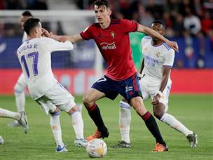 הגנת ריאל. המדרידאים חגגו פעמיים היום (Getty)