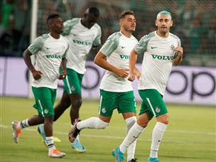 גם השחקנים באו עם לא מעט רוח גבית (צילום: אלן שיבר)