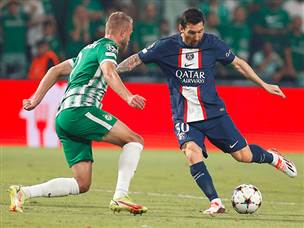 מסי הצליח להשוות (צילום: אלן שיבר)