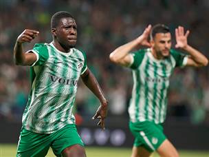 והצית את הקהל הירוק (צילום: אלן שיבר)