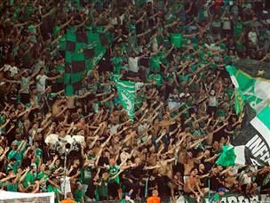 עם אצטדיון מלא (צילום: אלן שיבר)