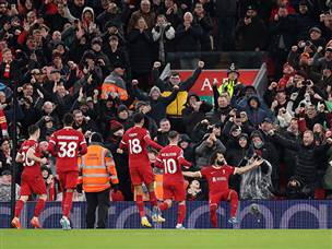 הקהל באנפילד חזר לראות ניצחון ליגה אחרי חודש (Jan Kruger/Getty Images)