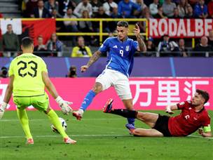 איטליה סיפקה מחצית ראשונה מעולה (GETTY)