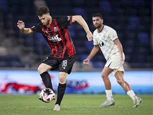 הפועל חיפה השתלטה על המשחק (צילום: מאור אלקסלסי)