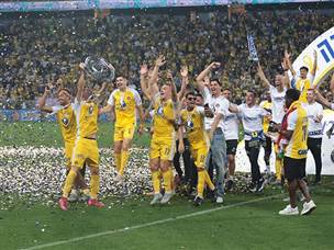 אחרי משחק חד צדדי בבלומפילד (אלן שיבר)