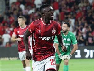 אחרי שבע דקות היה לו צמד (צילום: דני מרון)