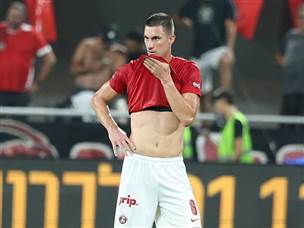 והפועל נראתה כמי שעל סף הפסד (צילום: אלן שיבר)