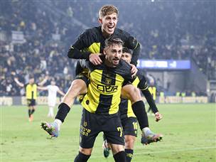 בית“ר חגגה שלוש נקודות דרמטיות (צילום: דני מרון)