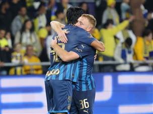 שני הקשרים המנוסים של מכבי ת“א חיברו שער יפה (אודי ציטיאט)