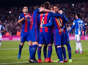 בארסה יכולה לנשום לרווחה (Getty)