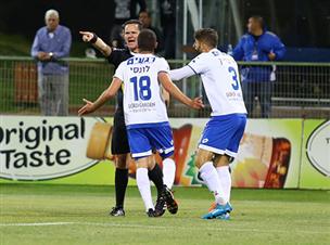 תסכול גדול באשקלון כלפי השיפוט של ברגר (צילום: לירון מולדובן)