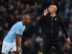 גווארדיולה. הורחק ע"י השופט (getty)